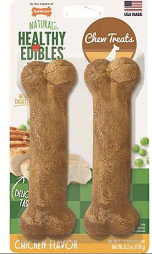 Nylabone Natural Chew - Chicken, Wolf Size 2 Pk 490726